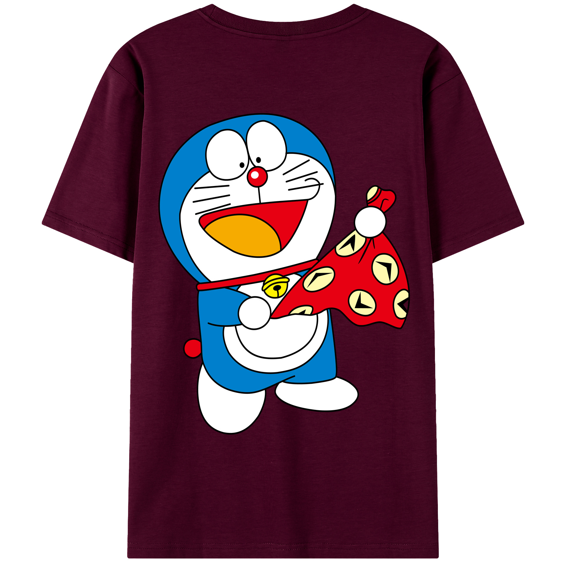 （画像用） ドラえもん Doraemon レディース半袖Tシャツ(バックプリント)